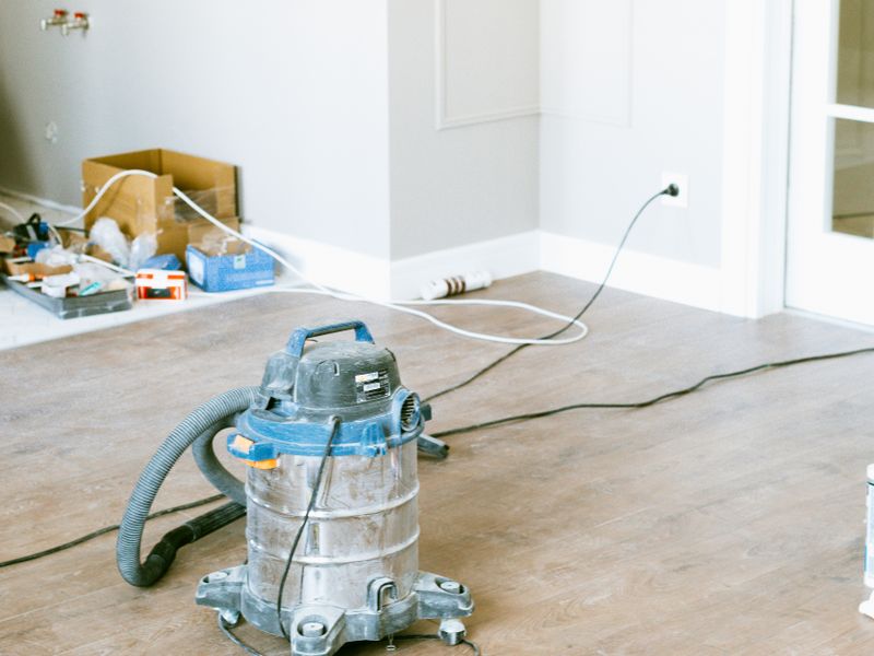 Grand nettoyage apres travaux