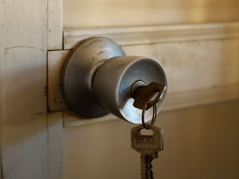 Ouverture porte simple