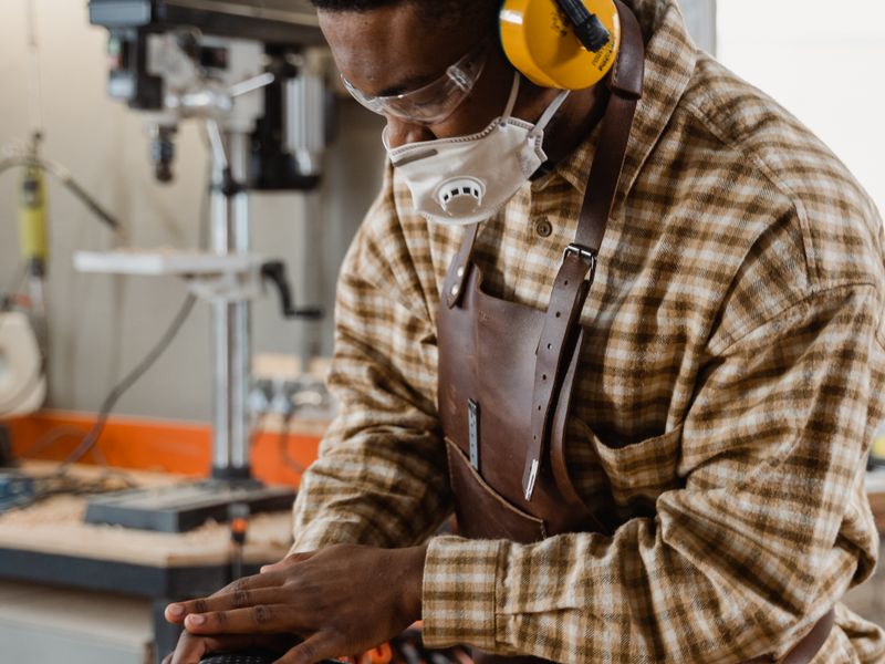 Reparation porte bois